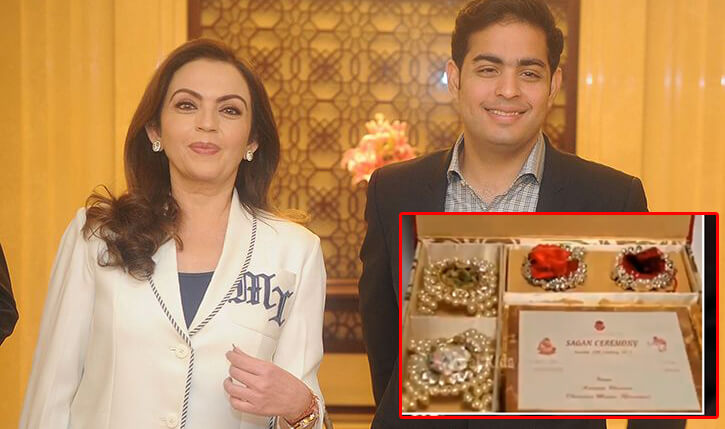 Mukesh Ambani’s Son Wedding Cards Go Viral Worth Ruppes 1.5 Lac