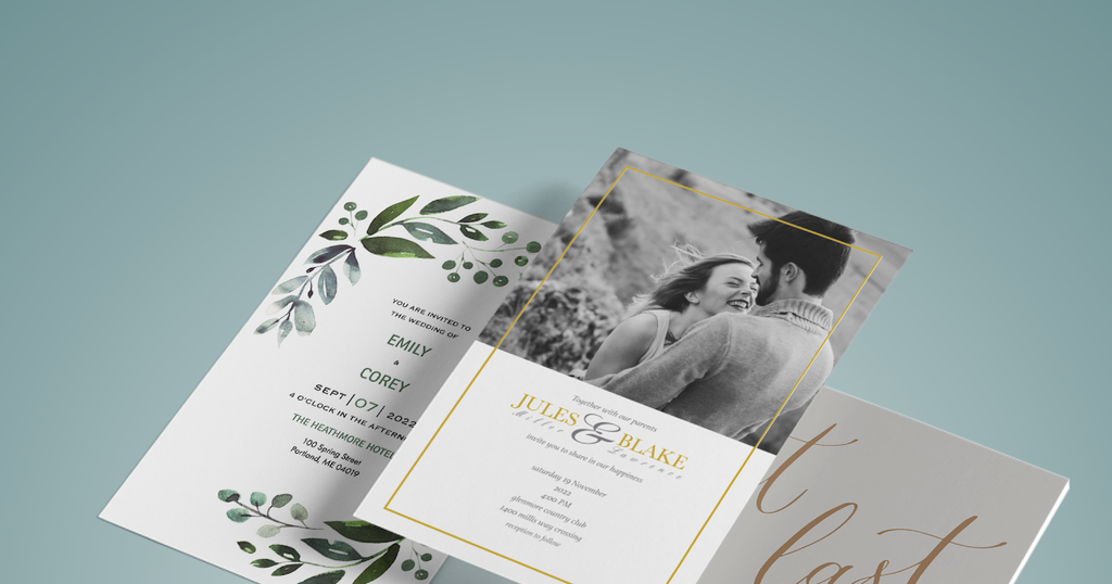 Popular Types Of Wedding Invitation Paper