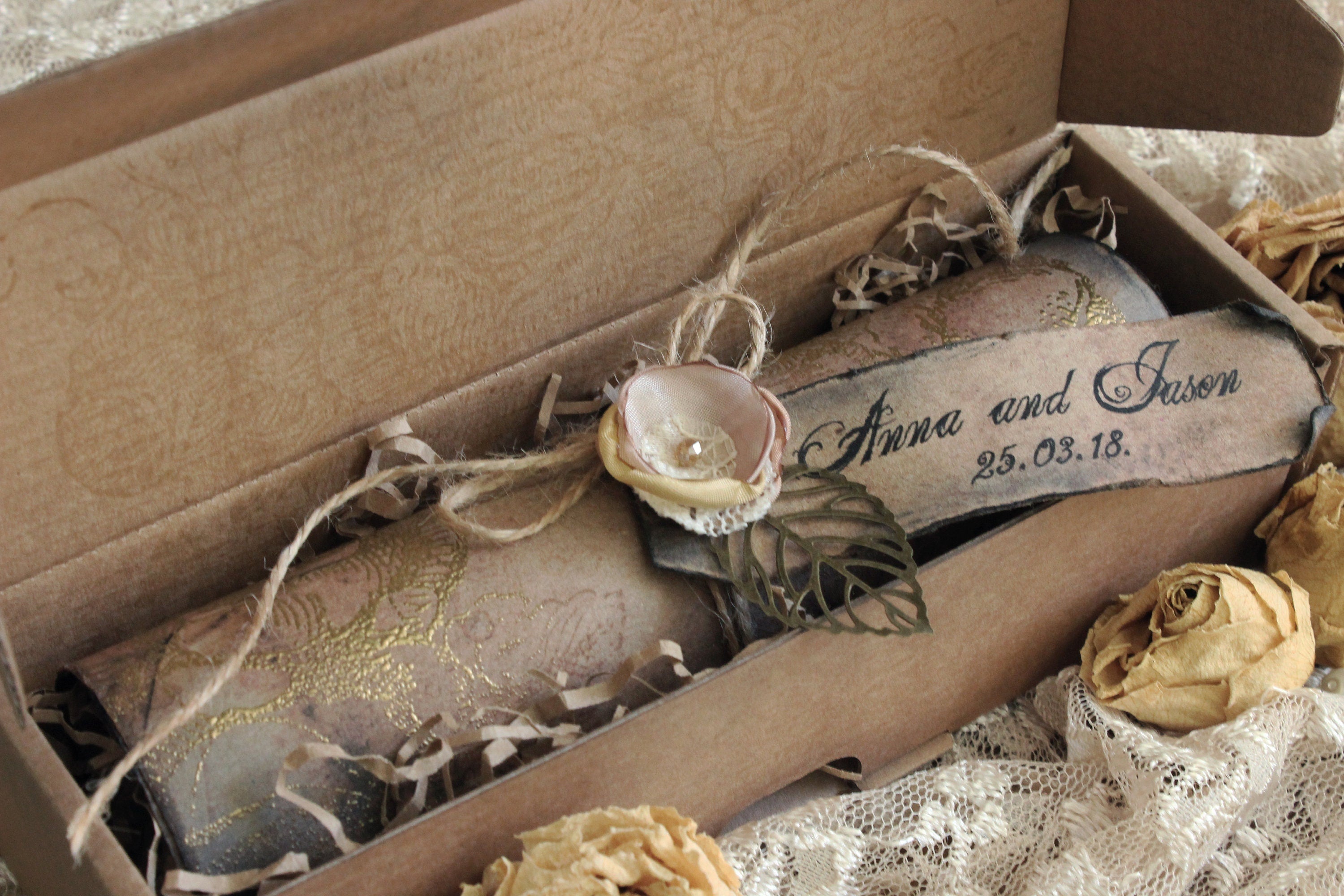 5 Unique And Creative Ideas For Scroll Wedding Invitations