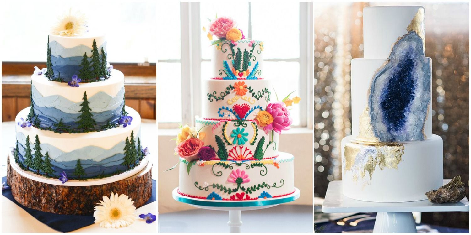 Get Inspired With Unique And Eye-Catching Wedding Cakes