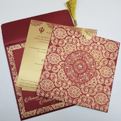 Gujarat Wedding Cards - The Wedding Cards Online India