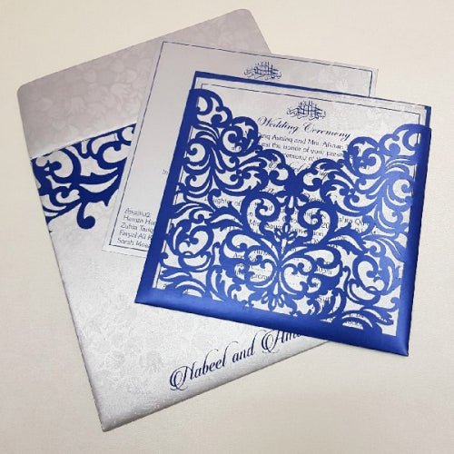 Laser Cut Wedding Cards - The Wedding Cards Online India