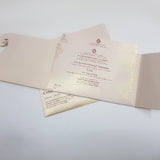 Creative Vellum Wedding Invitation | Designer Indian Wedding Invite with Rhinestones: W-1167