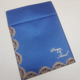 Blue Pocket Wedding Invitation with Tassel : W-1244