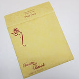 Red 3D Gold Ganesha Indian Wedding Invitation: J-019