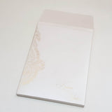 Handcrafted White & Gold Hardbound Indian Wedding Invitation: T6-2030